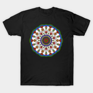 Folk Art 2 Mandala T-Shirt